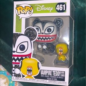 The Nightmare Before Christmas Vampire Teddy and Undead duck Funko Pop